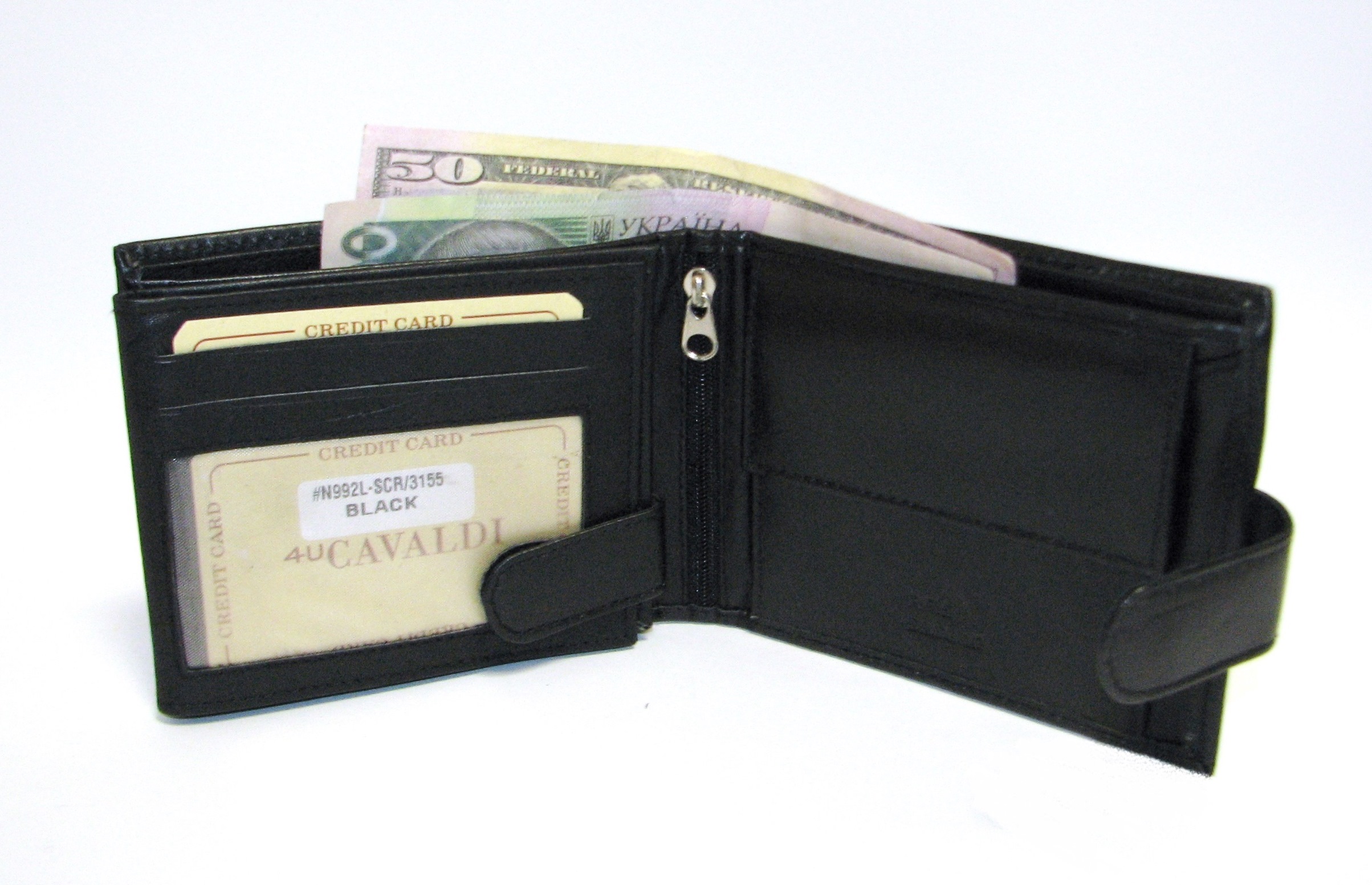 Кошелек мужской Cavaldi N992L-SCR-CAVALDI BLACK Кошелек мужской Cavaldi N992L-SCR-CAVALDI BLACK